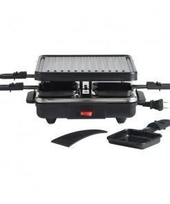 Flash Sale ✔️ Trudeau Festivo Stamp Party Grill For 4 Black ????