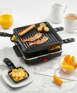 Flash Sale ✔️ Trudeau Festivo Stamp Party Grill For 4 Black ???? -Cuisinart Shop 05218007 u1.1651684462