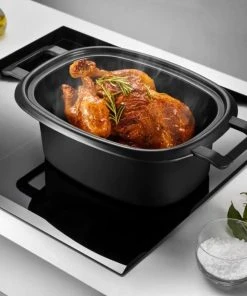 Promo ⌛ DeLonghi De'Longhi Livenza Programmable 5-in-1 Slow Cooker Black, Silver ???? -Cuisinart Shop 120299