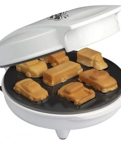 Best Sale ???? Cucina Pro CucinaPro WaffleWOW! Cars & Trucks Waffle Maker White ????