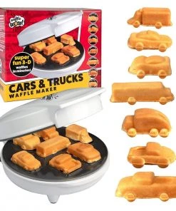 Best Sale ???? Cucina Pro CucinaPro WaffleWOW! Cars & Trucks Waffle Maker White ???? -Cuisinart Shop 1780 cp2 main