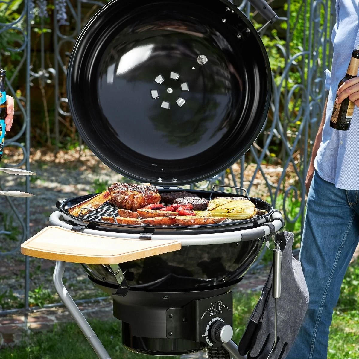 Best Sale ???? Rosle Shelf For Kettle Grill Natural ???? 4 Best Sale ???? Rosle Shelf For Kettle Grill Natural ???? - Image 4