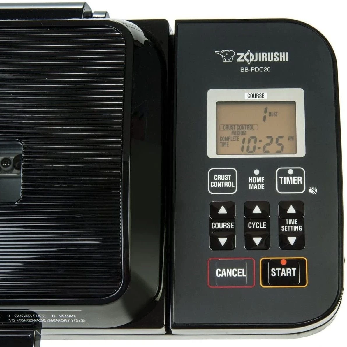 Outlet ???? Zojirushi Virtuoso Plus 2 Lb Bread Machine + Bread Slicing Accessories Bundle Black & Stainless ???? 4 Outlet ???? Zojirushi Virtuoso Plus 2 Lb Bread Machine + Bread Slicing Accessories Bundle Black & Stainless ???? - Image 4