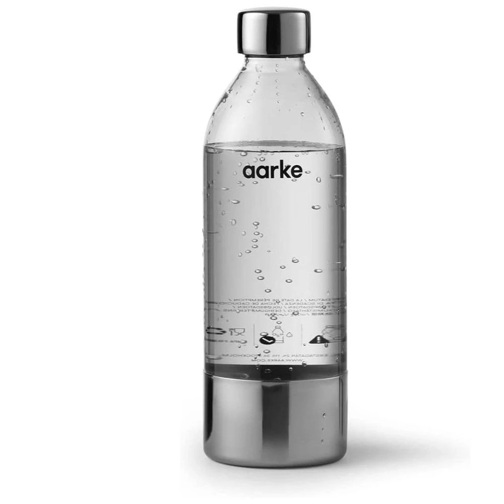 New ???? Aarke 34oz Reusable PET Plastic Water Bottle Clear ???? 1 New ???? Aarke 34oz Reusable PET Plastic Water Bottle Clear ????