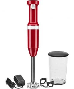 Buy ???? KitchenAid Variable Speed Cordless Hand Blender With Accessories | Empire Red Red ⭐