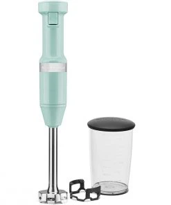 New ???? KitchenAid Variable Speed Corded Hand Blender | Ice Blue ????
