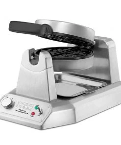 Hot Sale ⌛ Waring Commercial Waring Heavy-Duty Belgian Waffle Maker Silver ????
