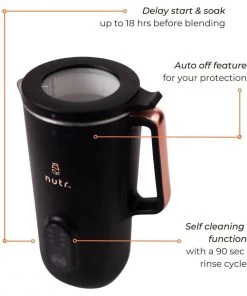 Best Sale ✔️ Nutr Plant-Based Milk Maker | Black Black ???? -Cuisinart Shop 610tbder3ml. ac sl1500