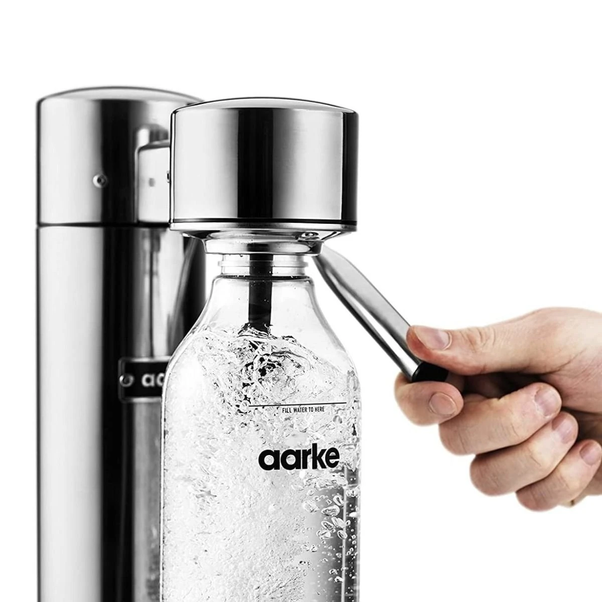 Promo ???? Aarke Carbonator III With Co2 Cylinder | Stainless Steel Stainless Steel ???? 3 Promo ???? Aarke Carbonator III With Co2 Cylinder | Stainless Steel Stainless Steel ???? - Image 3