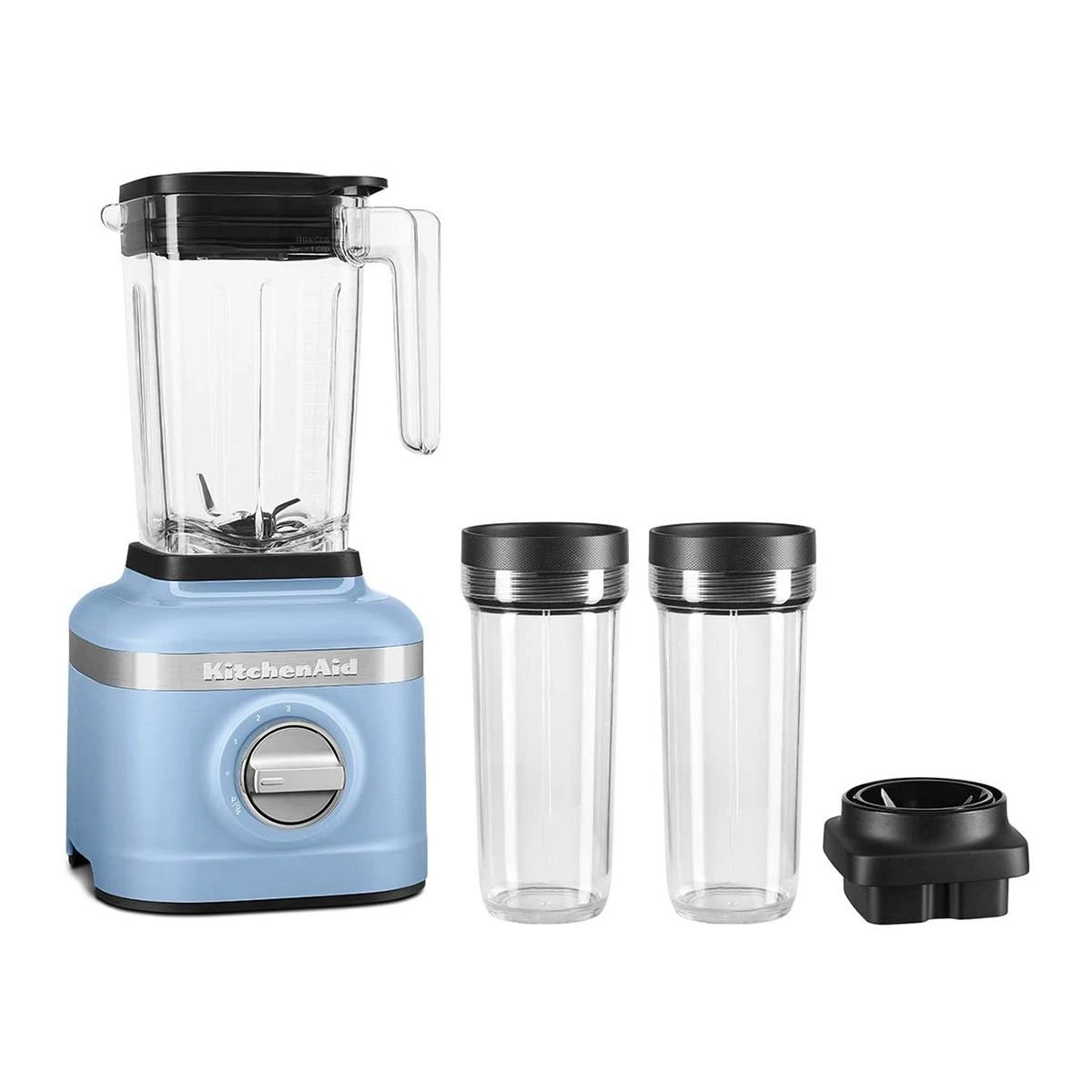 Coupon ???? KitchenAid K150 3-Speed Blender + 2 Personal Jars | Blue Velvet Blue ???? 1 Coupon ???? KitchenAid K150 3-Speed Blender + 2 Personal Jars | Blue Velvet Blue ????