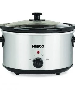 Budget ???? Nesco / American Harvest Nesco 4-Quart Slow Cooker | Stainless Steel Stainless Steel ????