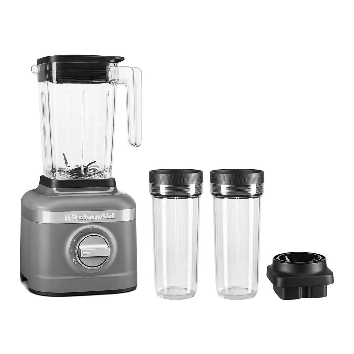 Best reviews of ???? KitchenAid K150 3-Speed Blender + 2 Personal Jars | Matte Charcoal Gray Gray ???? 1 Best reviews of ???? KitchenAid K150 3-Speed Blender + 2 Personal Jars | Matte Charcoal Gray Gray ????
