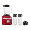 Cheap ???? KitchenAid K150 3-Speed Blender + 2 Personal Jars | Passion Red Red ????
