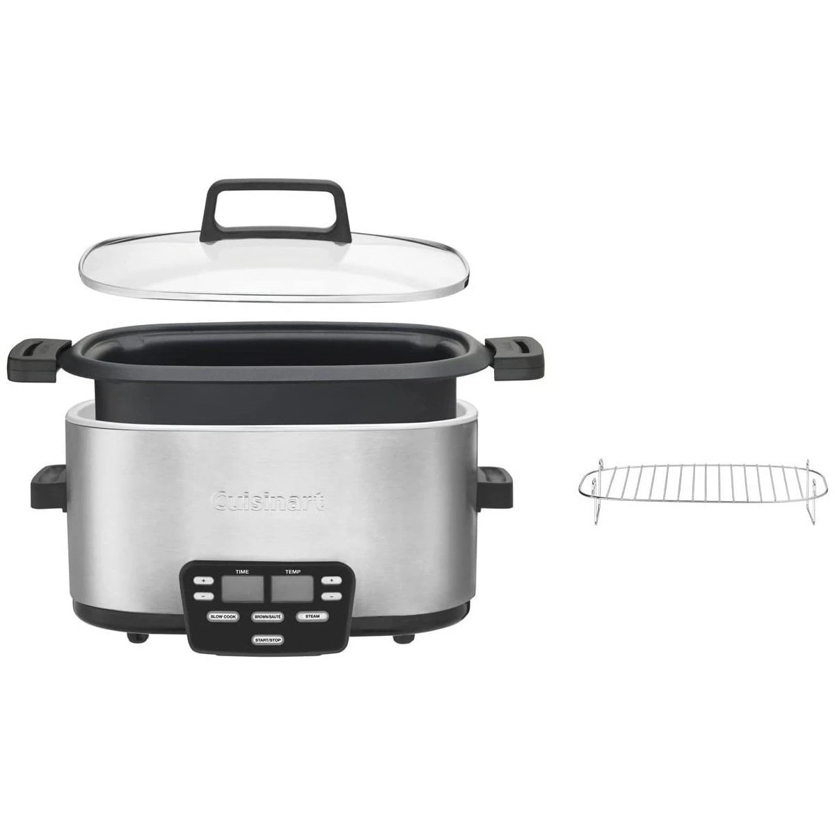 Hot Sale ???? Cuisinart Stainless Steel 3-in-1 Cook Central® Multicooker | 6 Qt. Silver ???? 4 Hot Sale ???? Cuisinart Stainless Steel 3-in-1 Cook Central® Multicooker | 6 Qt. Silver ???? - Image 4
