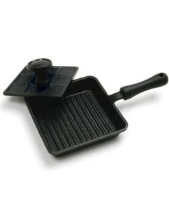 Coupon ???? Norpro Mini Panini Pan With Press Black ????