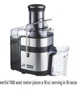 Discount ???? Weston Super Chute Juice Extractor Silver ???? -Cuisinart Shop 67902