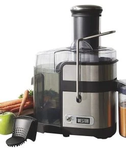 Discount ???? Weston Super Chute Juice Extractor Silver ????