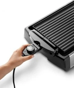 Wholesale ???? DeLonghi De'Longhi Reversible Grill & Griddle Black, Silver ???? -Cuisinart Shop 69560