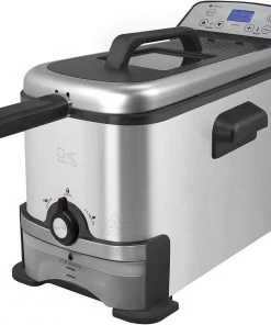 Buy ⌛ Kalorik 3.2 Qt. Digital Deep Fryer With Oil Filtration | Stainless Steel Stainless Steel ????