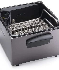 Top 10 ???? Presto® 5 Qt. Stainless Steel Dual Basket ProFry® Immersion Element Deep Fryer | Black Black ???? -Cuisinart Shop 71u3nmz4sdl. ac sl1500