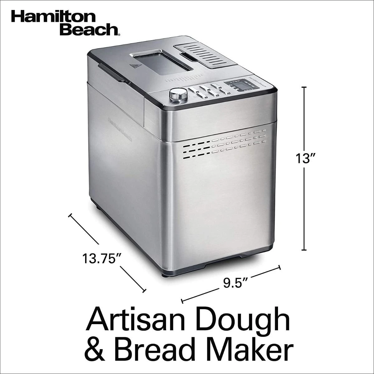 Coupon ???? Hamilton Beach Home Hamilton Beach Premium Dough & Bread Maker Stainless Steel ✔️ 8 Coupon ???? Hamilton Beach Home Hamilton Beach Premium Dough & Bread Maker Stainless Steel ✔️ - Image 8