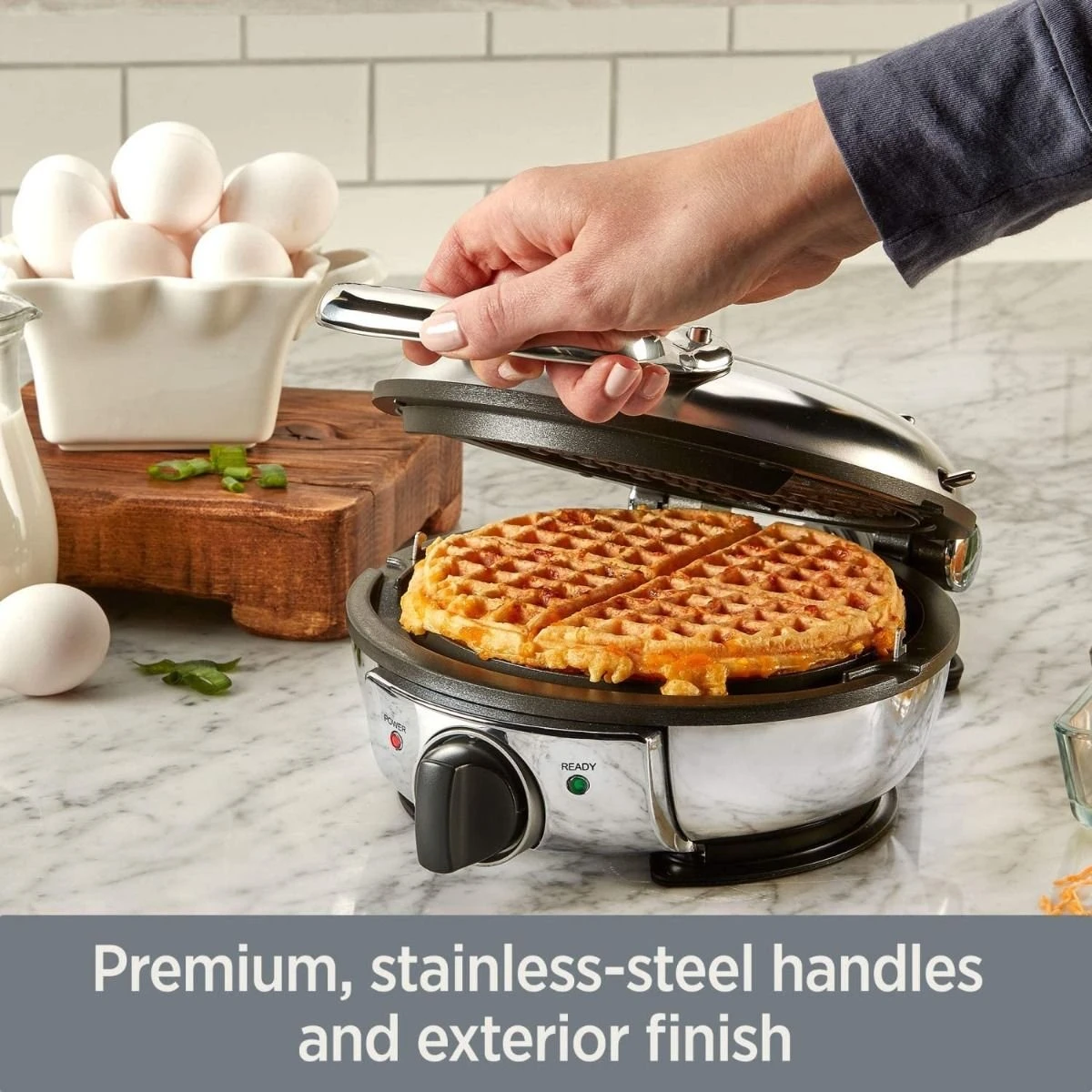 Best reviews of ???? All-Clad Round Waffle Maker | Classic Black & Stainless ???? 7 Best reviews of ???? All-Clad Round Waffle Maker | Classic Black & Stainless ???? - Image 7