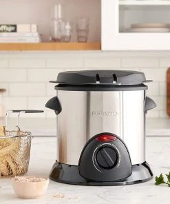 Wholesale ???? Presto® Stainless Steel Electric Deep Fryer | 1.1 Qt. Black & Stainless ⭐ 9 Wholesale ???? Presto® Stainless Steel Electric Deep Fryer | 1.1 Qt. Black & Stainless ⭐ -Cuisinart Shop 818jc2gs3fl. ac sl1500