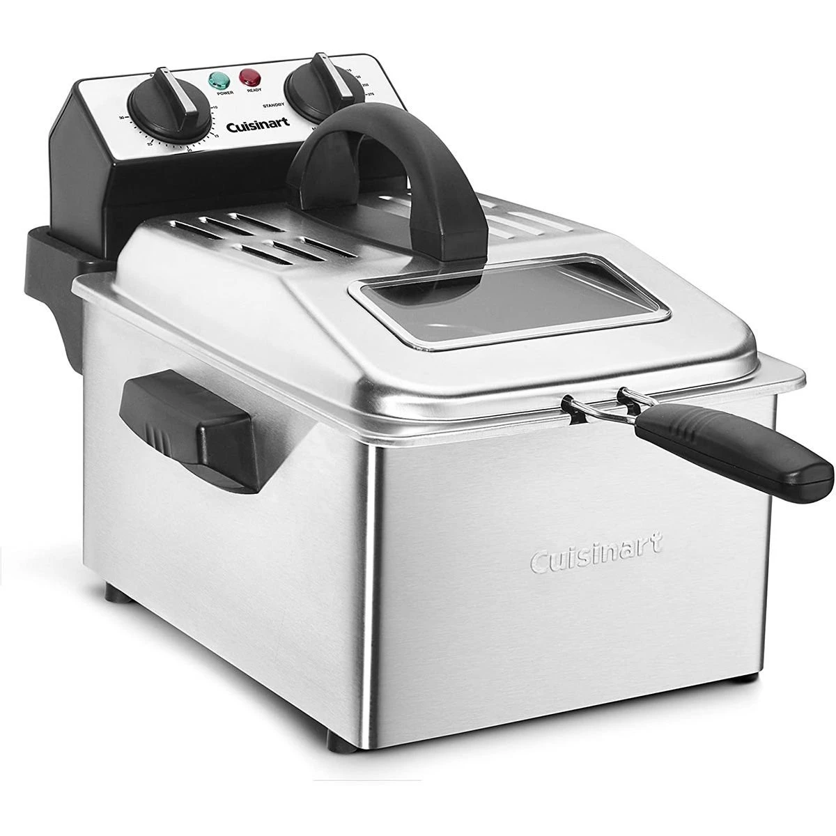 Outlet ✨ Cuisinart Stainless Steel Deep Fryer | 4-Quart Steel ???? 1 Outlet ✨ Cuisinart Stainless Steel Deep Fryer | 4-Quart Steel ????