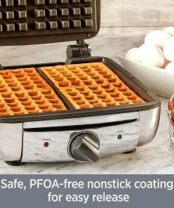 Cheapest ???? All-Clad Belgian Waffle Maker | 4-Slice Black & Stainless ???? -Cuisinart Shop 81fg wahdel. ac sl1500