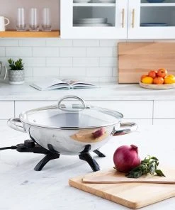 Budget ???? Presto® Stainless Steel Electric Wok Stainless Steel ???? 11 Budget ???? Presto® Stainless Steel Electric Wok Stainless Steel ???? -Cuisinart Shop 81njey5ndml. ac sl1500