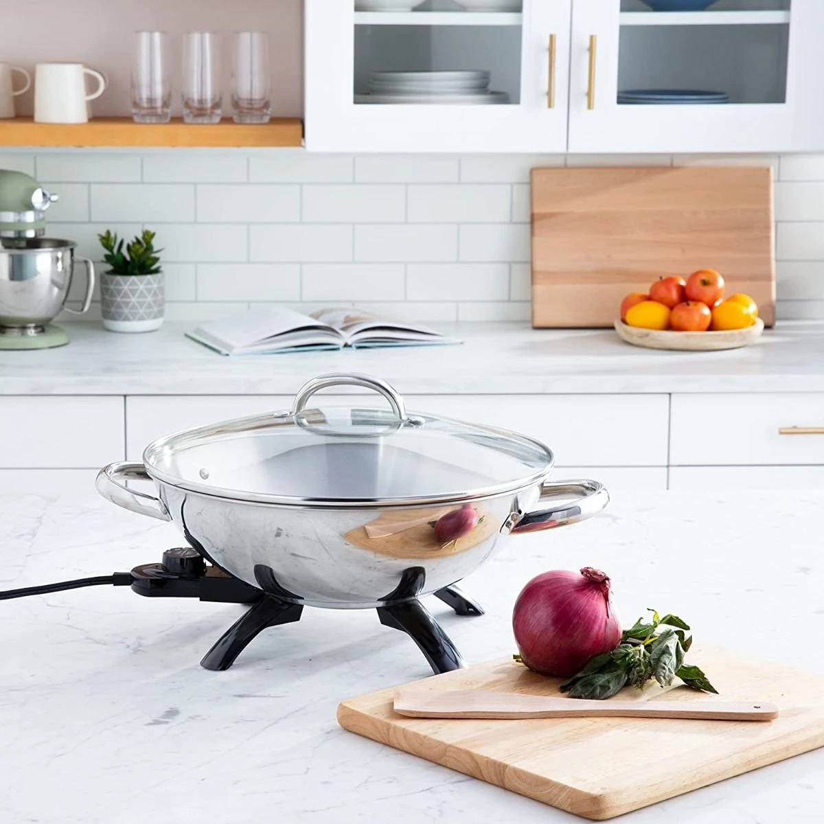 Budget ???? Presto® Stainless Steel Electric Wok Stainless Steel ???? 6 Budget ???? Presto® Stainless Steel Electric Wok Stainless Steel ???? - Image 6