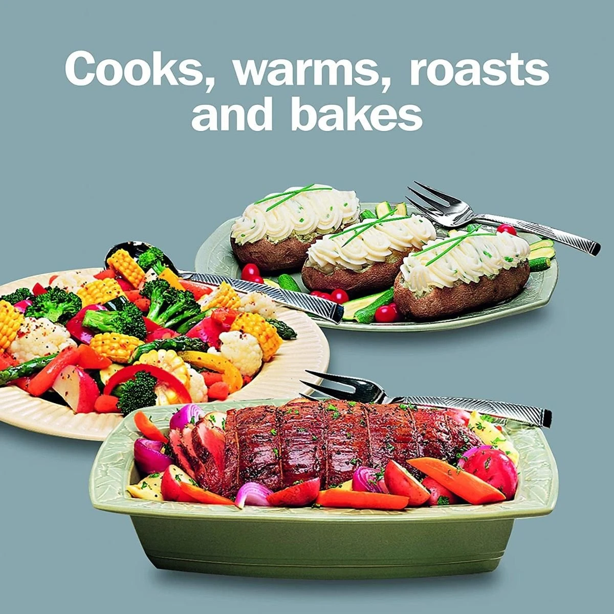 Best deal ⭐ Hamilton Beach Commercial Proctor Silex Commercial 18 Qt. Turkey Roaster Oven/Warmer By Hamilton Beach Black & Stainless ???? 5 Best deal ⭐ Hamilton Beach Commercial Proctor Silex Commercial 18 Qt. Turkey Roaster Oven/Warmer By Hamilton Beach Black & Stainless ???? - Image 5