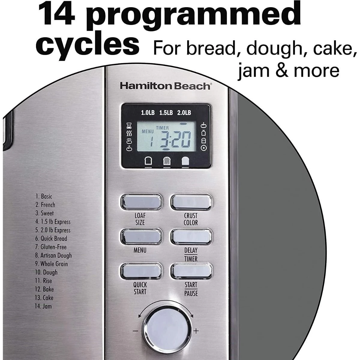 Coupon ???? Hamilton Beach Home Hamilton Beach Premium Dough & Bread Maker Stainless Steel ✔️ 3 Coupon ???? Hamilton Beach Home Hamilton Beach Premium Dough & Bread Maker Stainless Steel ✔️ - Image 3