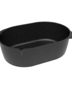 Outlet ???? AMT Cookware 16.5" Roasting Dish With Spout Black ????