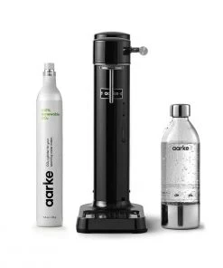Cheap ⌛ Aarke Carbonator III With Co2 Cylinder | Black Chrome Black ????