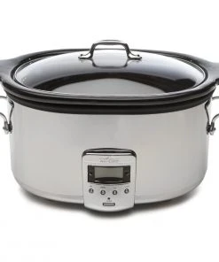 Deals ???? All-Clad Slow Cooker With Black Ceramic Insert | 6.5 Qt. Black & Stainless ????