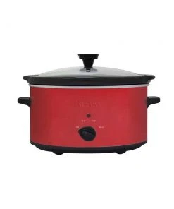 Budget ???? Nesco / American Harvest Nesco 6-Quart Slow Cooker | Red Metallic Red ????