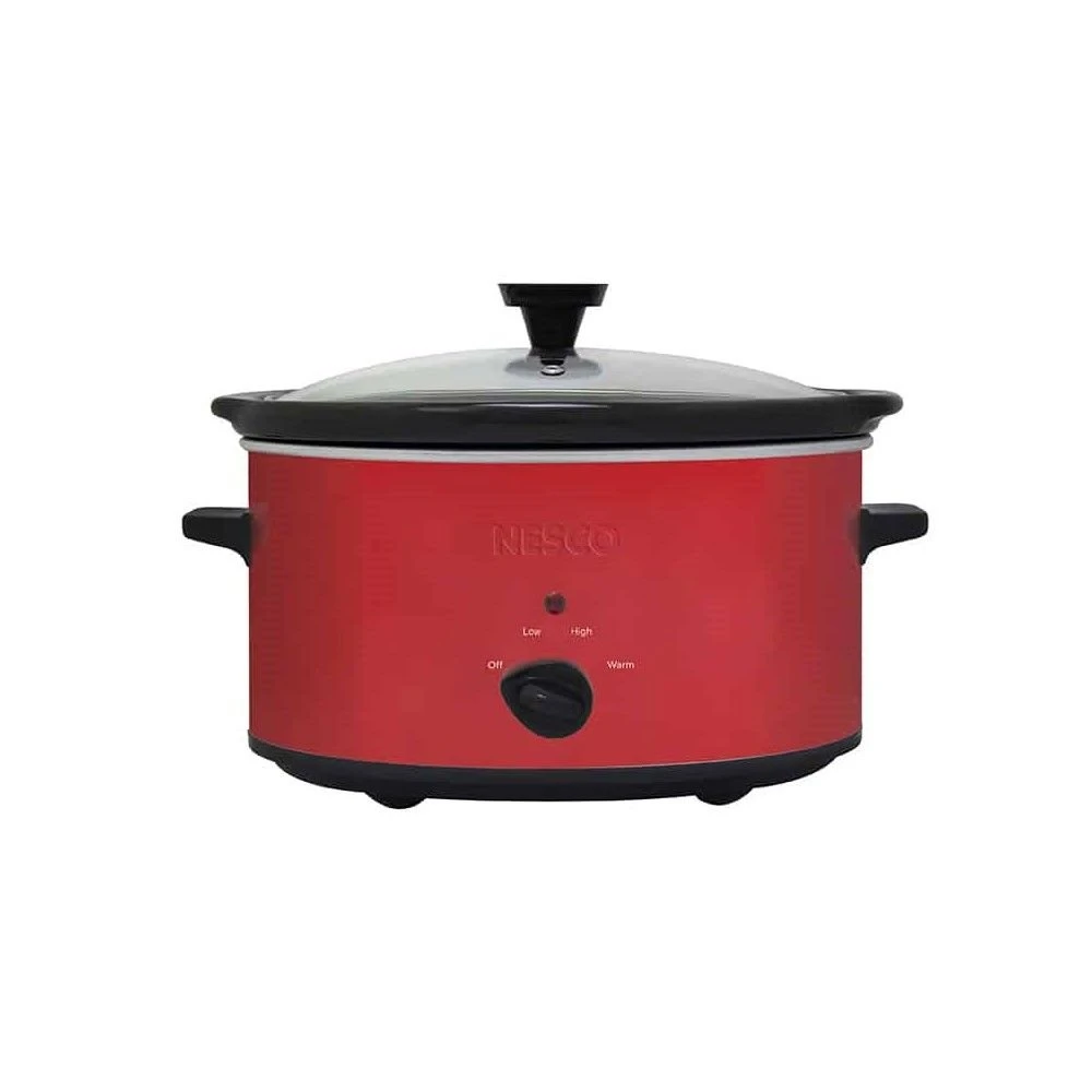 Budget ???? Nesco / American Harvest Nesco 6-Quart Slow Cooker | Red Metallic Red ???? 1 Budget ???? Nesco / American Harvest Nesco 6-Quart Slow Cooker | Red Metallic Red ????