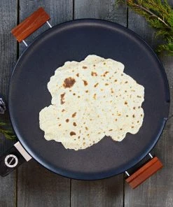 New ???? Bethany Housewares Heritage Grill / Lefse Griddle - Nonstick Silverstone Black ????