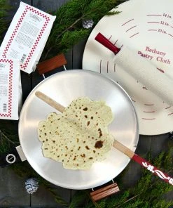 Top 10 ???? Bethany Housewares Aluminum Lefse Griddle + Starter Kit Silver ????