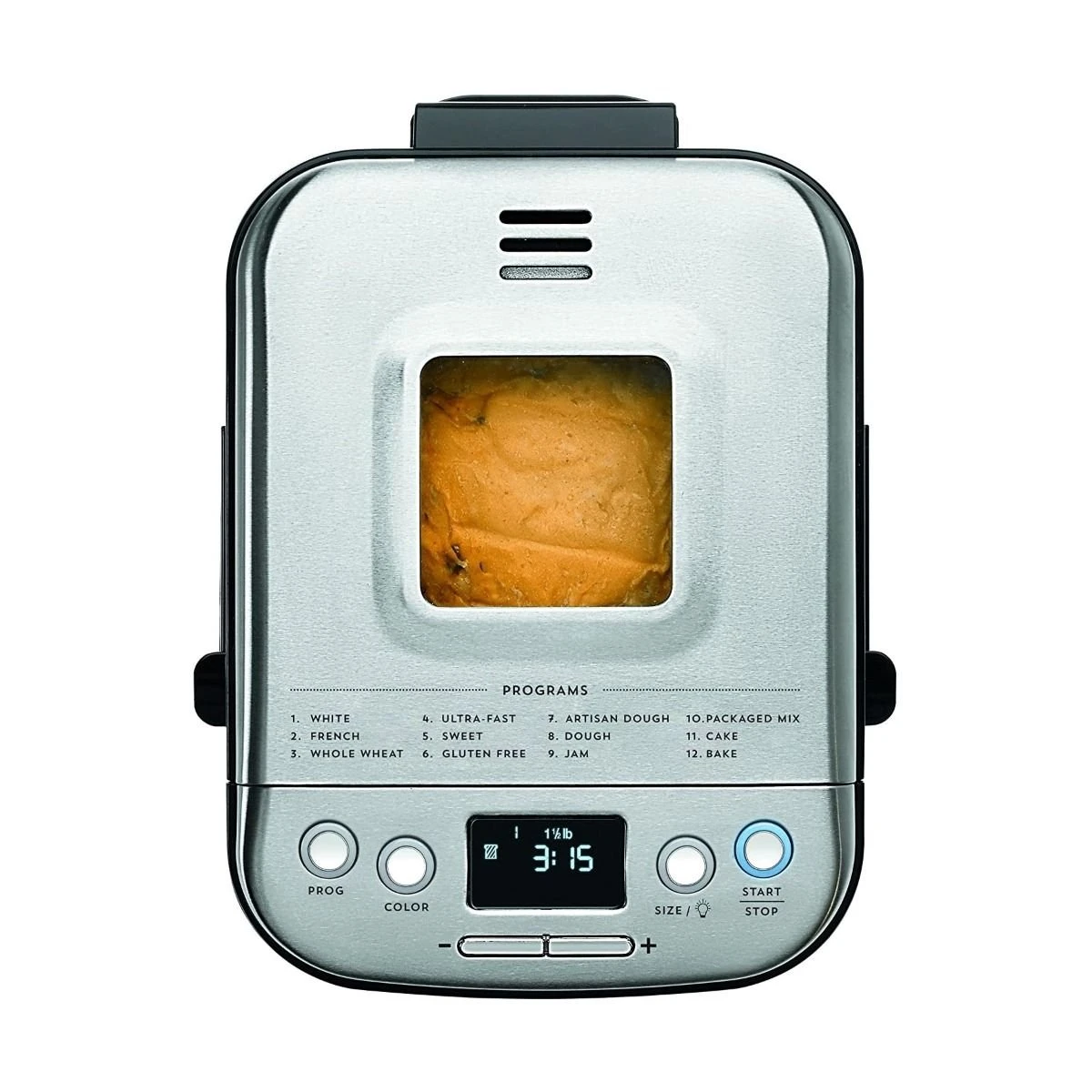 Best deal ⭐ Cuisinart Compact Automatic Bread Maker Black & Stainless ???? 5 Best deal ⭐ Cuisinart Compact Automatic Bread Maker Black & Stainless ???? - Image 5