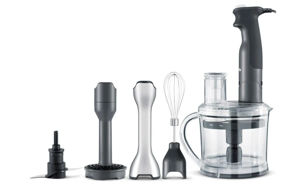 Discount ⭐ Breville The All In One Immersion Blender Set | Brushed Stainless Steel Black & Stainless, Clear ???? 2 Discount ⭐ Breville The All In One Immersion Blender Set | Brushed Stainless Steel Black & Stainless, Clear ???? - Image 2