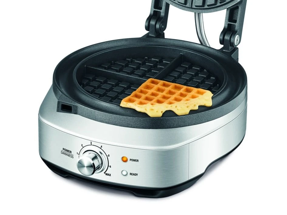 Brand new ???? Breville The No Mess Waffle Round Waffle Maker | Brushed Stainless Steel Black & Stainless ???? 3 Brand new ???? Breville The No Mess Waffle Round Waffle Maker | Brushed Stainless Steel Black & Stainless ???? - Image 3