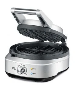 Brand new ???? Breville The No Mess Waffle Round Waffle Maker | Brushed Stainless Steel Black & Stainless ???? 9 Brand new ???? Breville The No Mess Waffle Round Waffle Maker | Brushed Stainless Steel Black & Stainless ???? -Cuisinart Shop bwm520xl no mess 2 slice stainless steel waffle maker breville