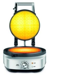 Brand new ???? Breville The No Mess Waffle Round Waffle Maker | Brushed Stainless Steel Black & Stainless ???? 8 Brand new ???? Breville The No Mess Waffle Round Waffle Maker | Brushed Stainless Steel Black & Stainless ???? -Cuisinart Shop bwm520xl no mess 2 slice waffle maker breville