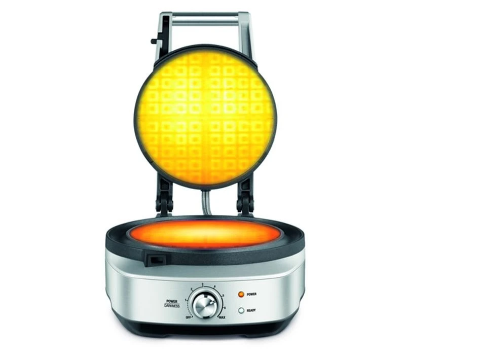 Brand new ???? Breville The No Mess Waffle Round Waffle Maker | Brushed Stainless Steel Black & Stainless ???? 4 Brand new ???? Breville The No Mess Waffle Round Waffle Maker | Brushed Stainless Steel Black & Stainless ???? - Image 4