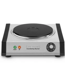 Flash Sale ???? Cuisinart Countertop Cast Iron Single Burner Black & Stainless ????