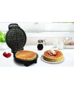 Promo ???? Cucina Pro CucinaPro Classic Round American Waffle Maker Black & Stainless ⭐ -Cuisinart Shop ccp 1474c