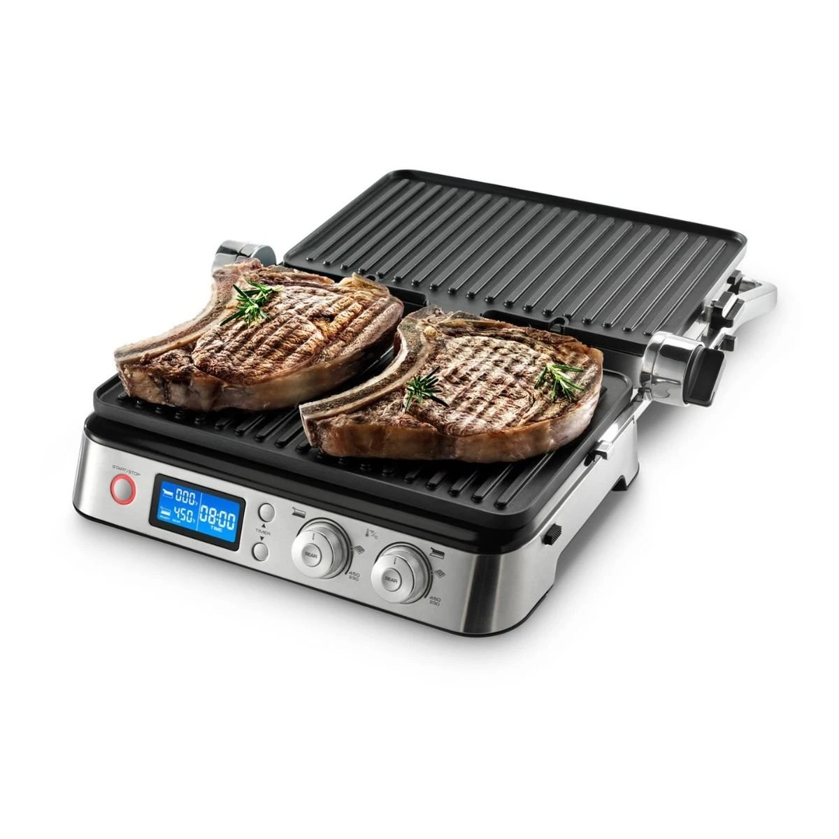 New ✔️ DeLonghi De'Longhi Livenza Combination Contact Grill & Open BBQ Black & Stainless ???? 3 New ✔️ DeLonghi De'Longhi Livenza Combination Contact Grill & Open BBQ Black & Stainless ???? - Image 3