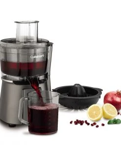 Hot Sale ???? Cuisinart Combo Juice Extractor & Citrus Juicer Black & Stainless ????